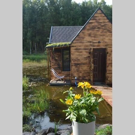 Heather Hut, Off-Grid Cottage On A Pond+2 Ha Darzkowo Exterior photo